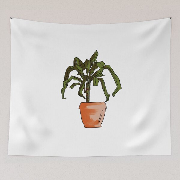 Item preview, corn plant in a pot designed and sold by macedraws.