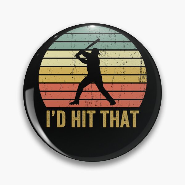 Item preview, Vintage Baseball Player Funny Batter Hit Retro Sport Gift designed and sold by RichardxBen.