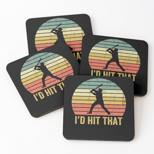 Item preview, Vintage Baseball Player Funny Batter Hit Retro Sport Gift designed and sold by RichardxBen.