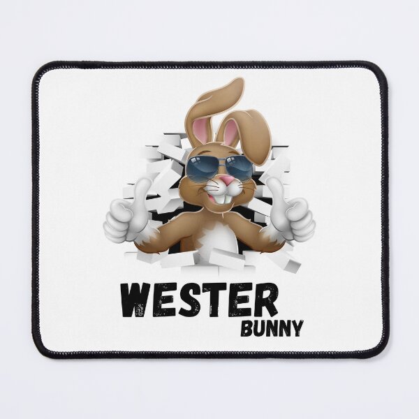Item preview, Cool Wester Bunny designed and sold by SarcasticRow.