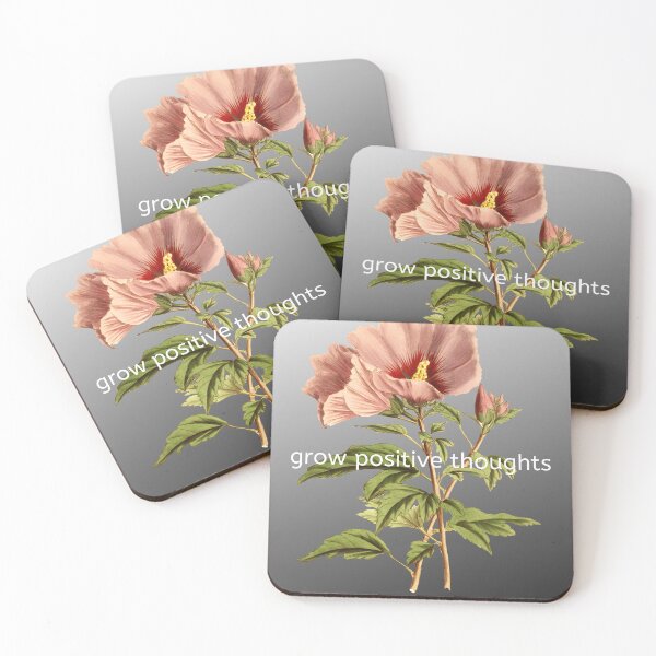 Item preview, GROW POSITIVE THOUGHTS A PINK FLOWER. designed and sold by marie1919.