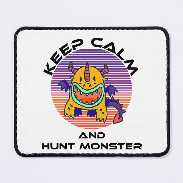 Item preview, Keep Calm And Hunt Monster designed and sold by vogowa.