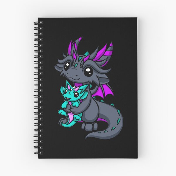 Item preview, Maman Dragon tenant bébé . classique designed and sold by hillishqwhil.