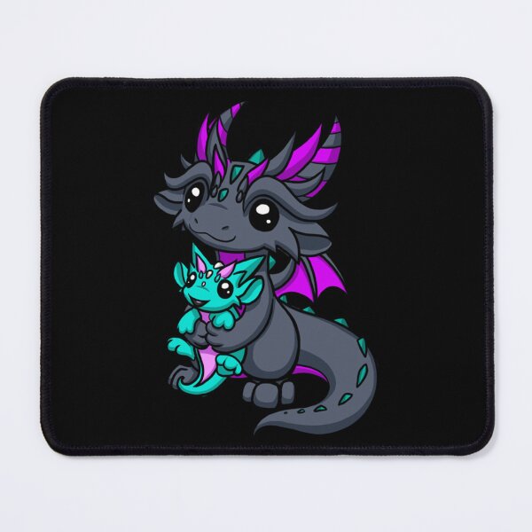 Item preview, Maman Dragon tenant bébé . classique designed and sold by hillishqwhil.