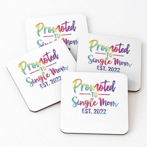 Item preview, Promoted to single mom EST 2022,Mom Gift designed and sold by Designista436.