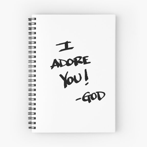 Item preview, NOTES FROM GOD I ADORE YOU! designed and sold by godswordinc.