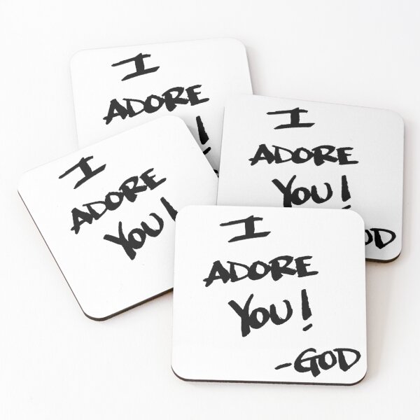 Item preview, NOTES FROM GOD I ADORE YOU! designed and sold by godswordinc.