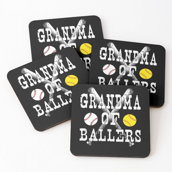 Item preview, Vintage Grandma of Ballers Funny Baseball Softball  designed and sold by RichardxBen.