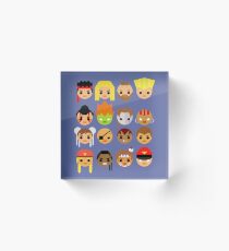 Street Fighter 2 Turbo Mini Acrylic Block