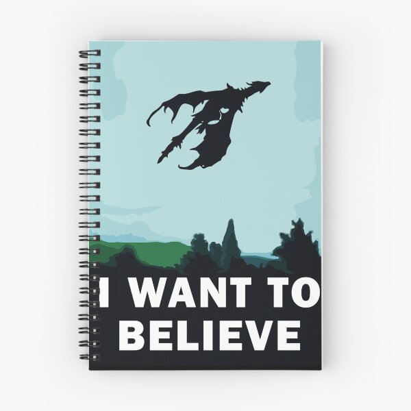 Item preview, I Want To Believe... In Dragons  designed and sold by laurauroraa.