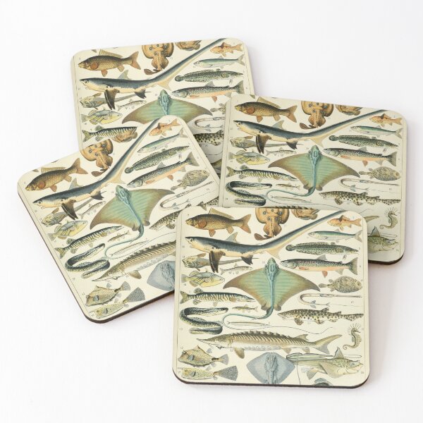 Item preview, Poissons B - Adolphe Millot designed and sold by starrylite.