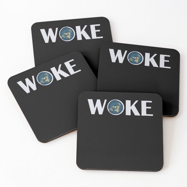 Item preview, Woke Flat Earth Society Planet designed and sold by RichardxBen.