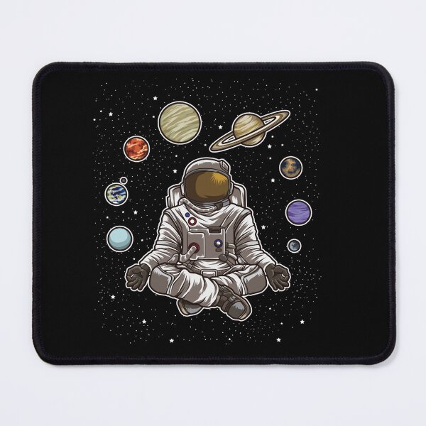 Item preview, Yoga Astronaut Meditates In Space And feels The Galaxy designed and sold by RichardxBen.