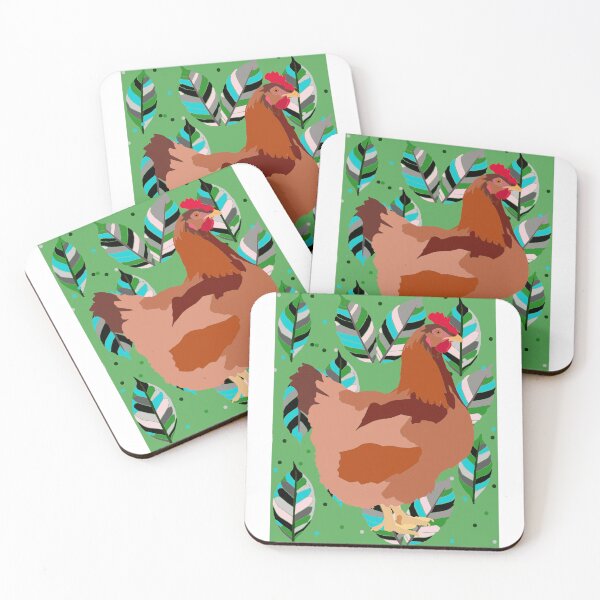 Item preview, Brown Chicken - Pattern designed and sold by Katexdes.