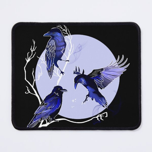 Item preview, The Three Ravens designed and sold by witchlingart.