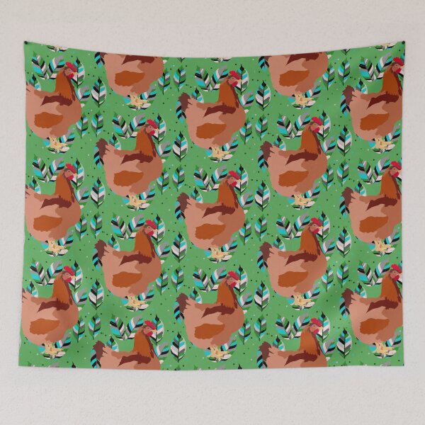Item preview, Brown Chicken - Pattern designed and sold by Katexdes.