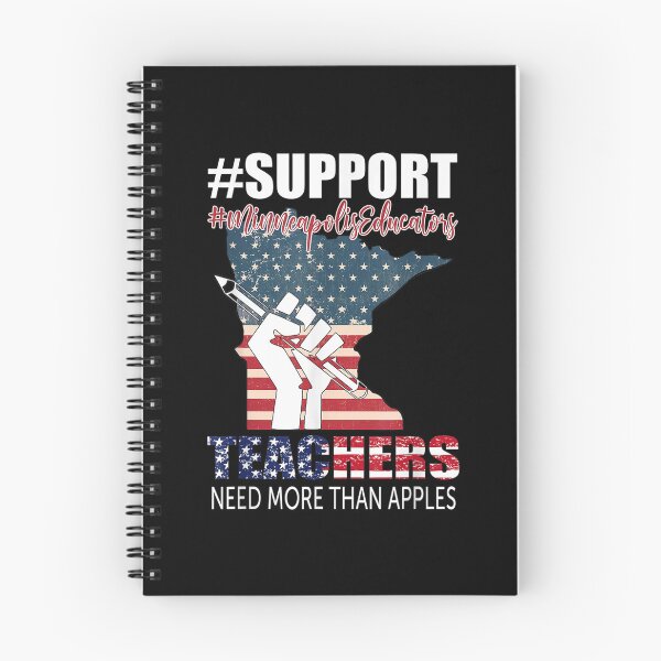 Item preview, Fun Teacher Walkout I Support Minneapolis Educators Us Flag  designed and sold by doriaali.