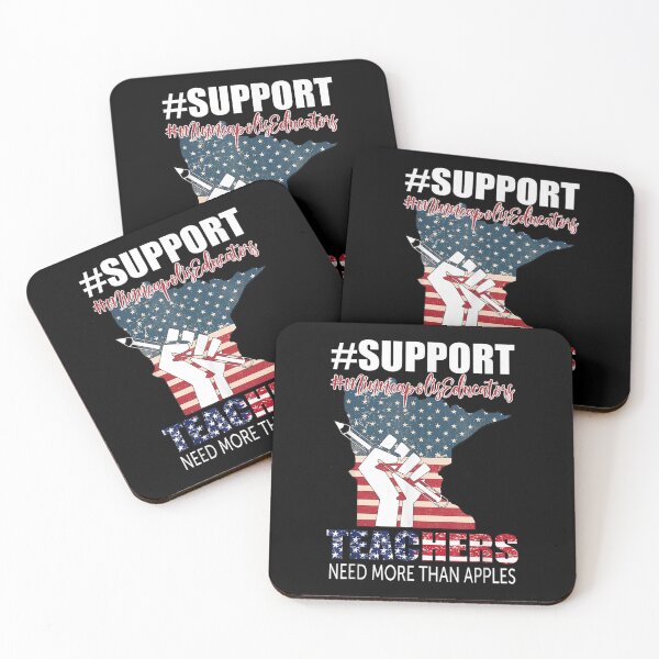 Item preview, Fun Teacher Walkout I Support Minneapolis Educators Us Flag  designed and sold by doriaali.