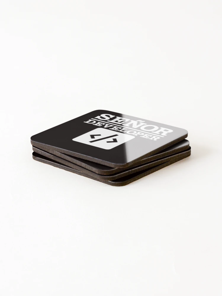 Thumbnail 4 of 5, Coasters (Set of 4), Developer Programmer Software Coder Computer Science Coding designed and sold by TomGiantDesigns.