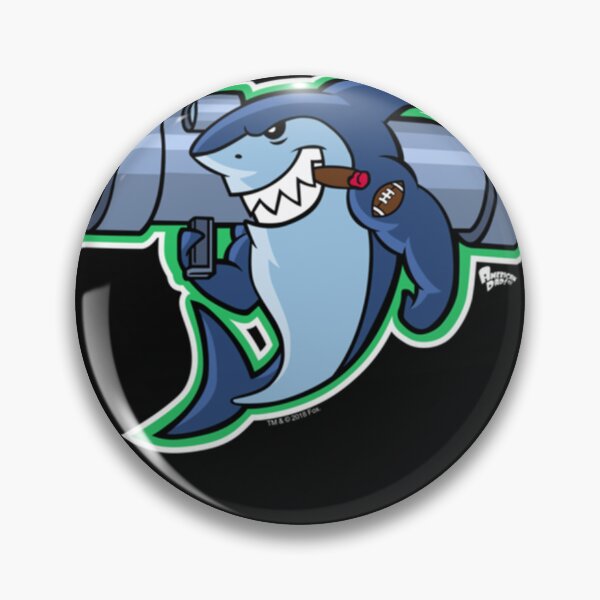 Artikelvorschau, American Dad Bazooka Sharks Logo Essential entworfen und verkauft von ElviaGarcia2.