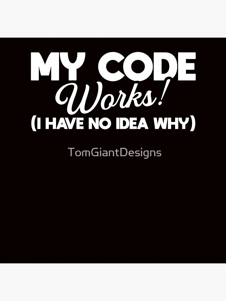 Thumbnail 5 of 5, Acrylic Block, Coder Coding Developer Computer Science Internet Debugging designed and sold by TomGiantDesigns.