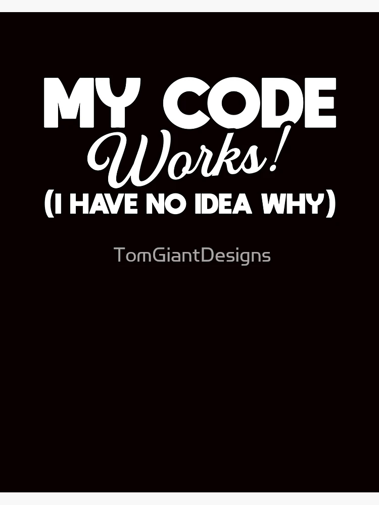 Thumbnail 2 of 2, Art Board Print, Coder Coding Developer Computer Science Internet Debugging designed and sold by TomGiantDesigns.