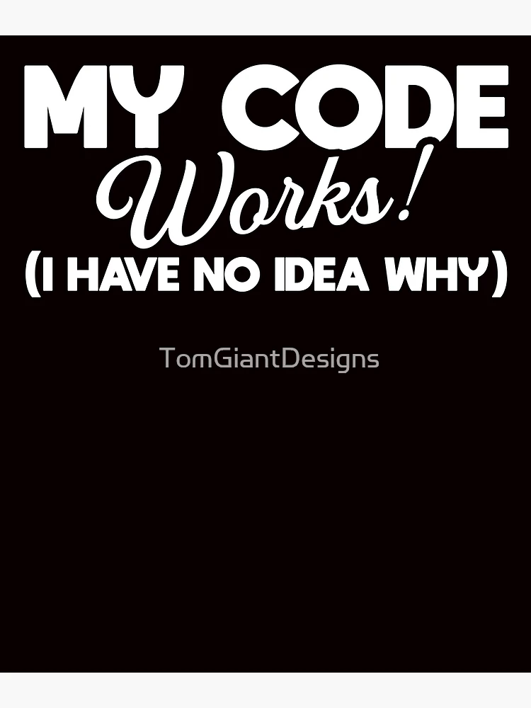 Thumbnail 3 von 3, Fotodruck, Programmierer Codierung Entwickler Informatik Internet Debugging designt und verkauft von TomGiantDesigns.