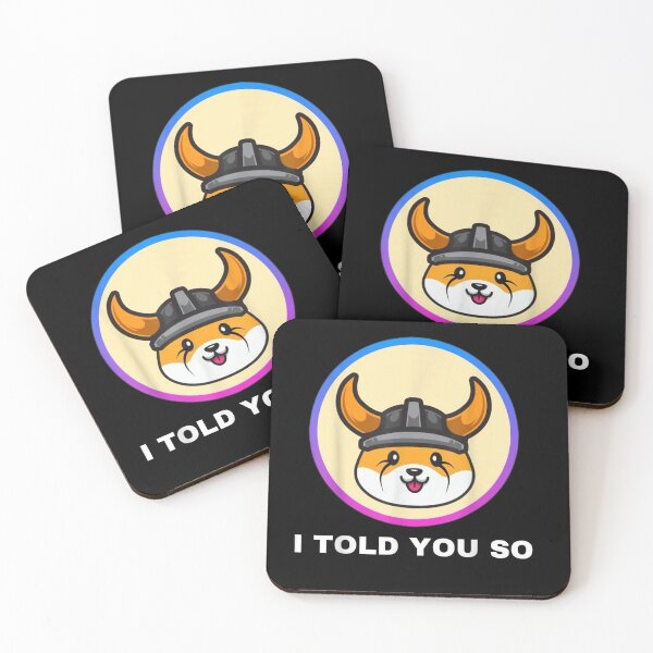 Item preview, I Told You So Floki Inu Token Coin Crypto Hodl T-Shirt designed and sold by PhetKoetphon.