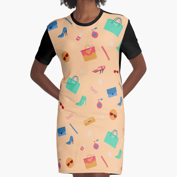 Item preview, Womens Fashion Seamless Pattern with Accessories, Clothing and Cosmetics designed and sold by ivector.