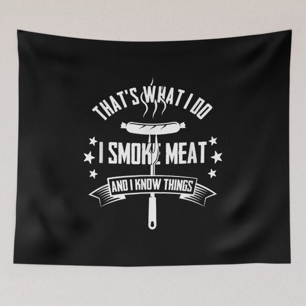 Item preview, Funny I Smoke Meat Bbq Smoker Grill  designed and sold by doriaali.