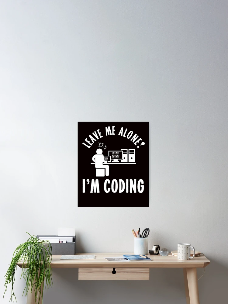 Thumbnail 2 of 3, Poster, Coder Programmer Software Debugging Coding Computer Science designed and sold by TomGiantDesigns.