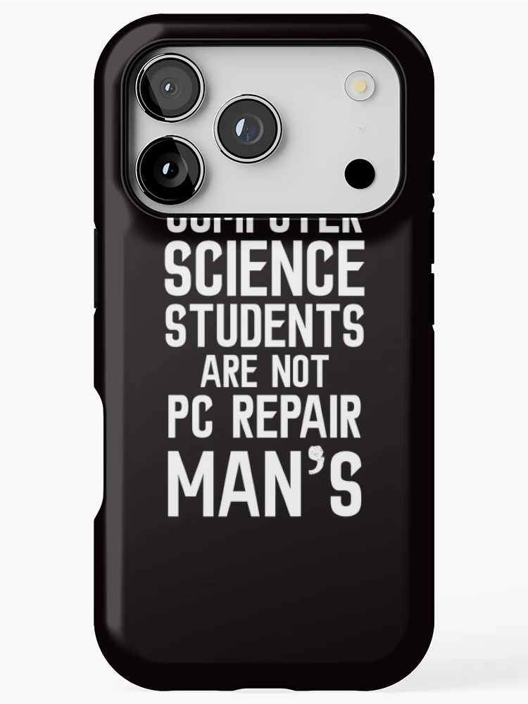 Thumbnail 1 of 4, iPhone Case, Computer Science Student Coder Developer Programmer Software designed and sold by TomGiantDesigns.