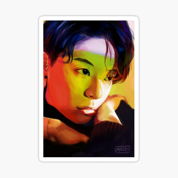 Amber | Doused in Light Sticker