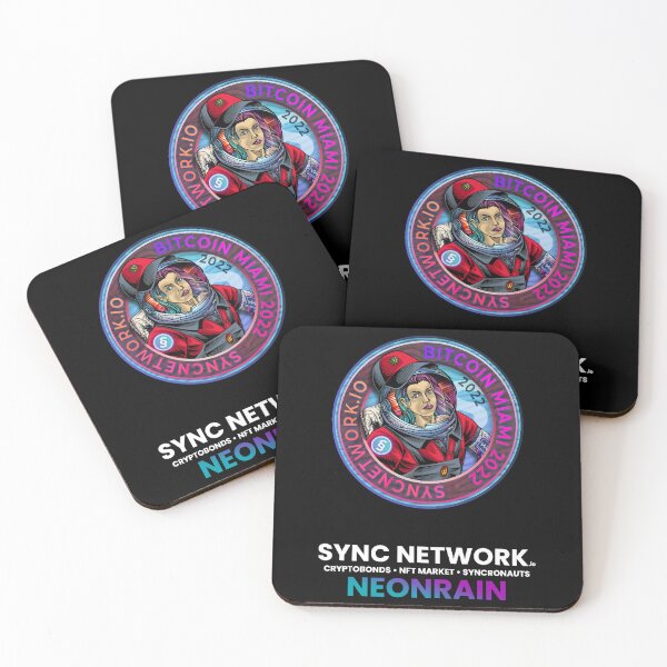 Item preview, Bitcoin Miami 2022 Sync Network Neonrain designed and sold by Michael-Holland.