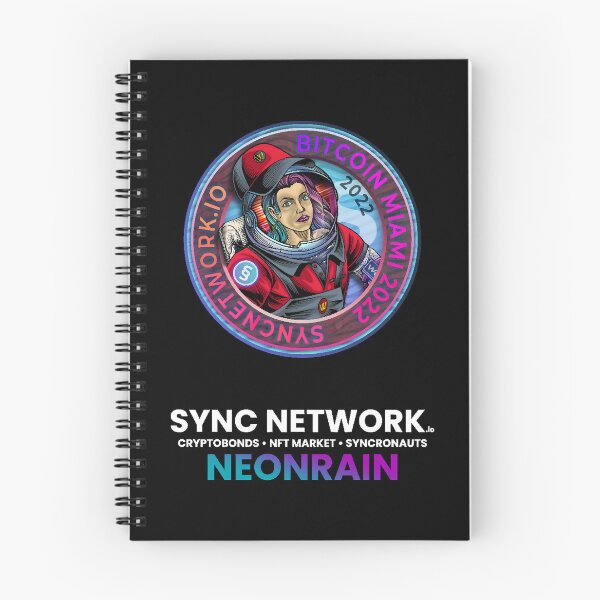 Item preview, Bitcoin Miami 2022 Sync Network Neonrain designed and sold by Michael-Holland.