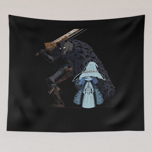 Item preview, Blaidd The Half Wolf And Cute Ranni The Witch  designed and sold by Michael-Holland.