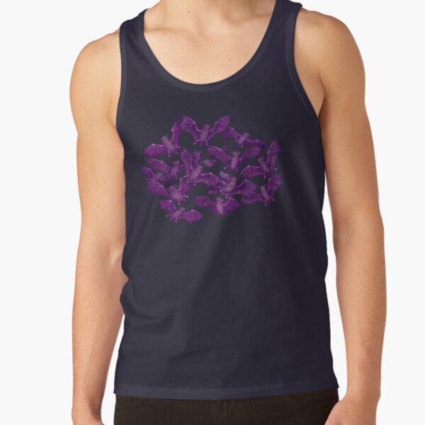 Flock of Pink Bats Tank Top