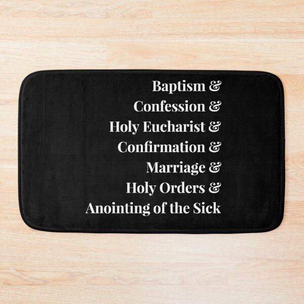 Item preview, Catholic Sacraments List designed and sold by ThirdFall.