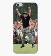 Phil Mickelson's 18th Hole Birdie Putt at Augusta for the Master's Win iPhone Case