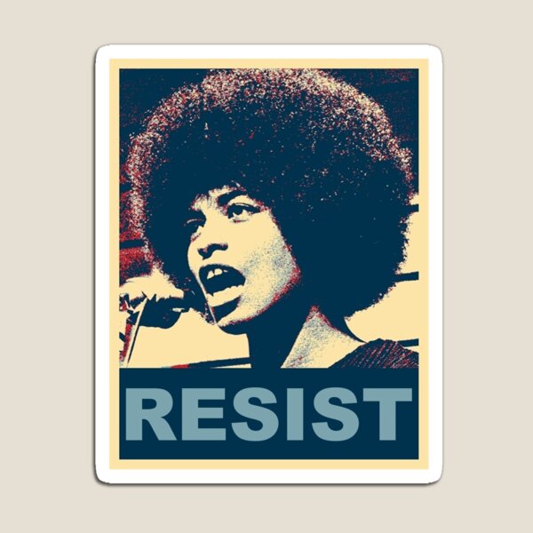 Angela -RESIST Magnet