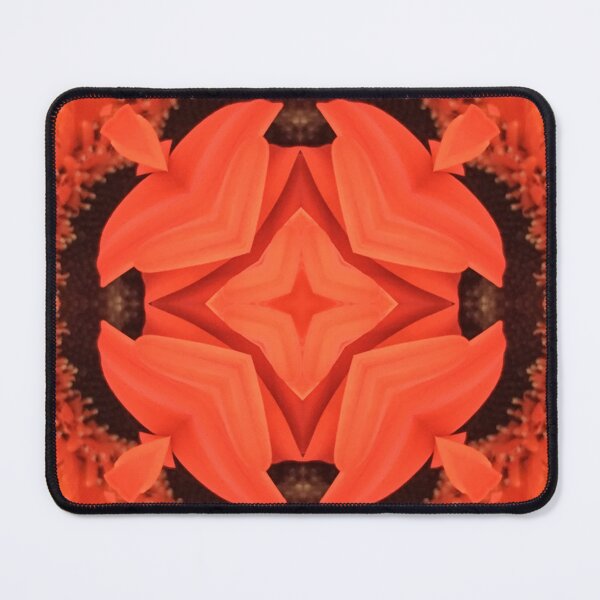 Artikelvorschau, Gerbera Tangerine Orange Muster entworfen und verkauft von lyndseyart.