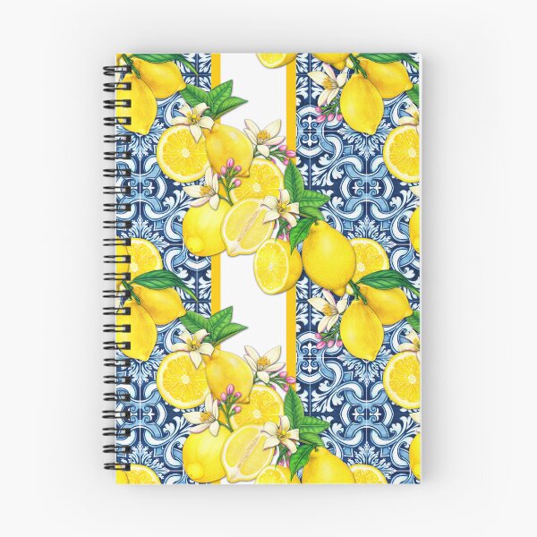 Item preview, Lemons  & Tiles Pattern designed and sold by Neogaia Creations.