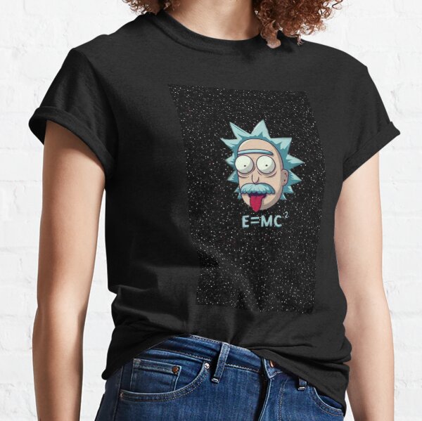 Rick & Morty Camiseta Mujer Pickle Rick Cotton Black 