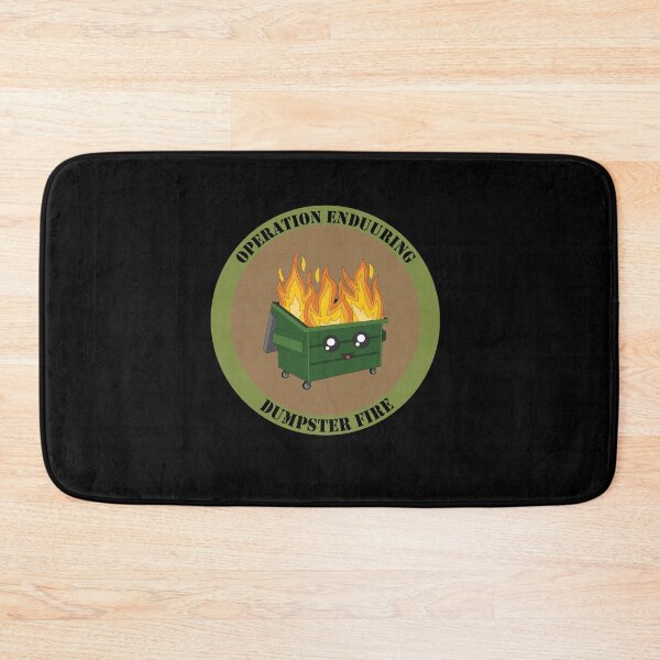 Item preview, Operation Enduring Dumpster Fire Patch designed and sold by HootenannyGear.