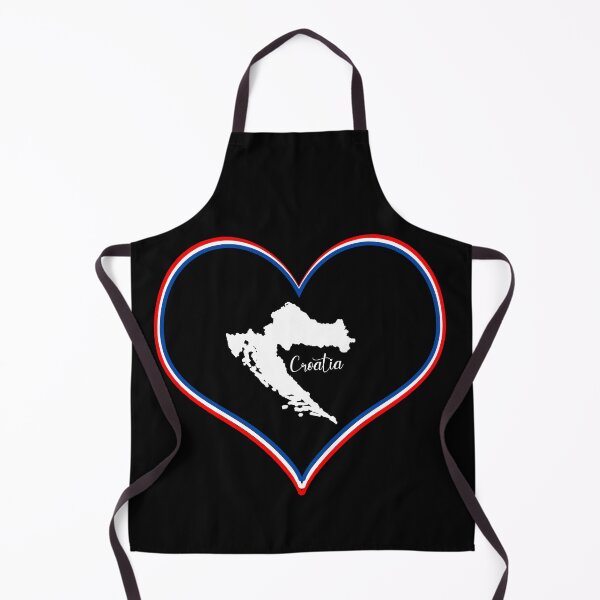 Item preview, Black heart Croatia map designed and sold by Astralia.