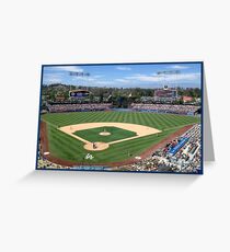 Los Angeles Home of Baseball Fever Greeting Card