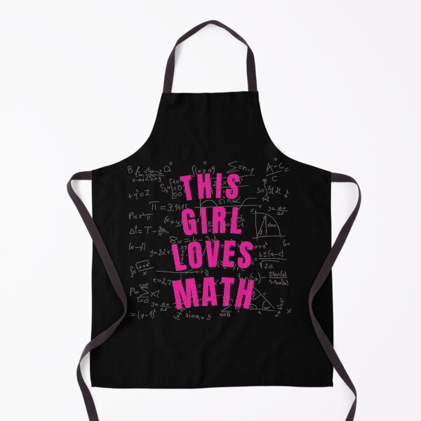 Item preview, THIS GIRL LOVES MATH designed and sold by BronikowskiART.