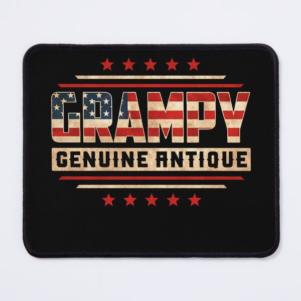 Item preview, Grampy Genuine Antique Gift Fathers Day American Flag designed and sold by REDallayah.