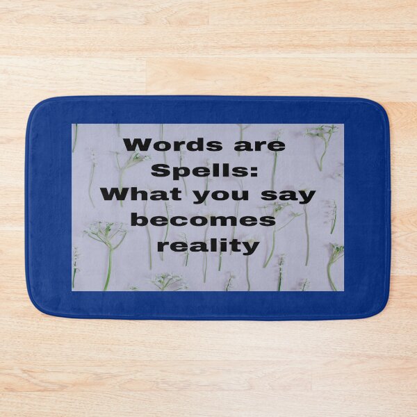 Item preview, Copy of Words are Spells: what you say becomes reality. Manifesting my tomorrow designed and sold by Victornewyork.