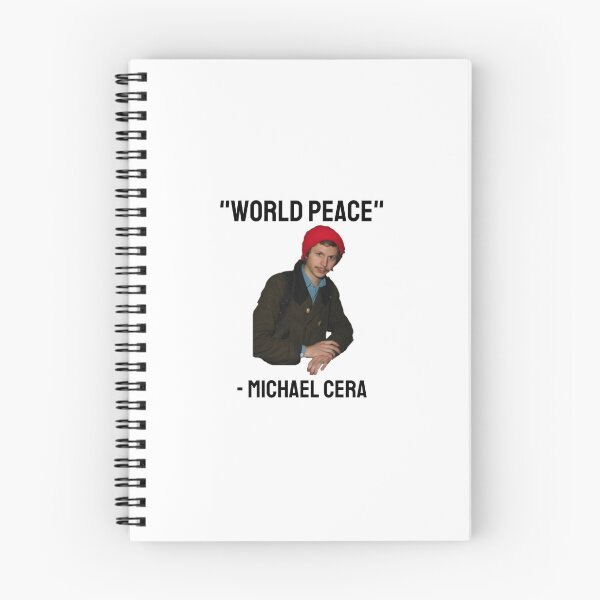 Item preview, Michael Cera World Peace Design designed and sold by MadelineAlba.